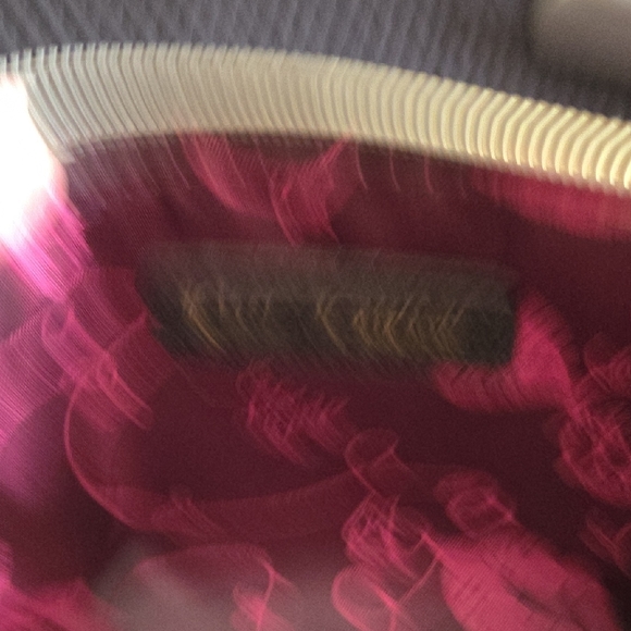 Betsey Johnson Polka Dot Floral Crossbody Bag - Black and Pink - Picture 9 of 11